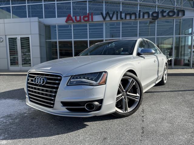 used 2013 Audi S8 car, priced at $37,594