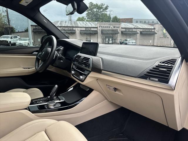 used 2021 BMW X3 car, priced at $30,660