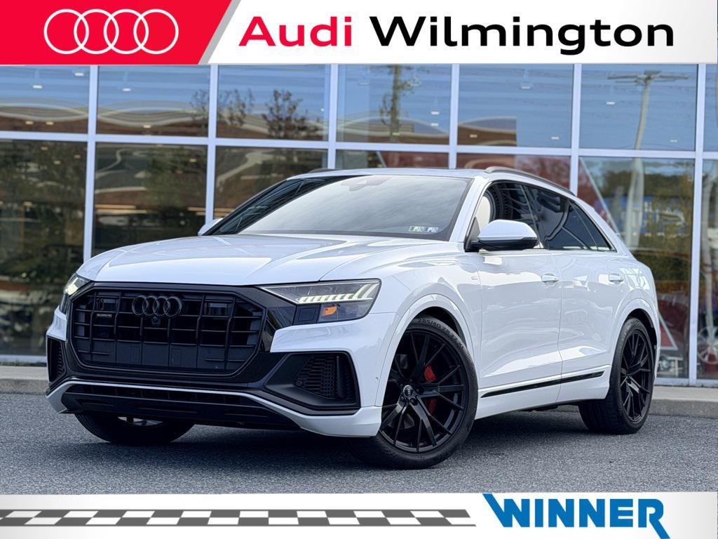used 2019 Audi Q8 car, priced at $40,180