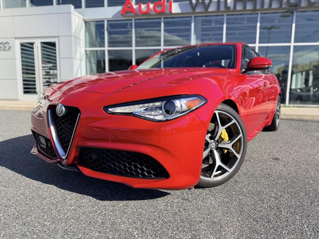 used 2018 Alfa Romeo Giulia car, priced at $26,144