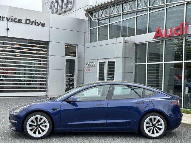 used 2022 Tesla Model 3 car, priced at $25,000