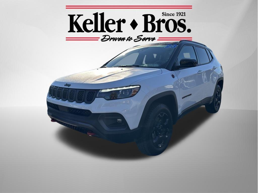 used 2023 Jeep Compass car, priced at $27,497