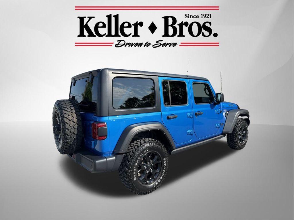 used 2022 Jeep Wrangler Unlimited car, priced at $38,443
