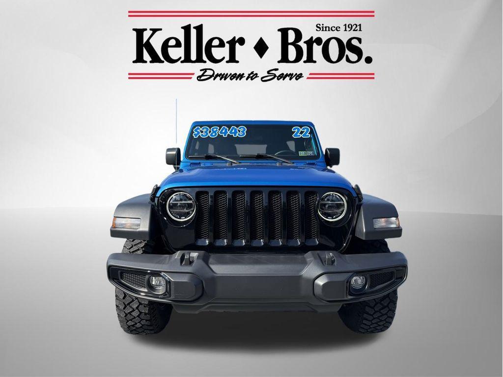 used 2022 Jeep Wrangler Unlimited car, priced at $38,443