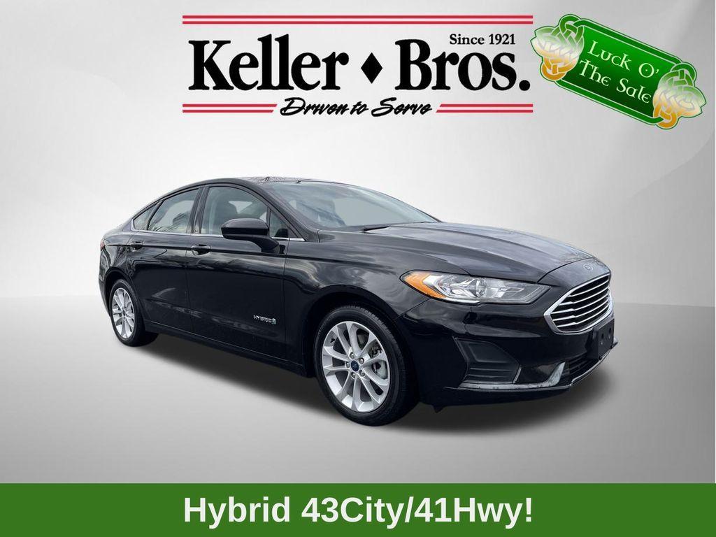 used 2019 Ford Fusion Hybrid car, priced at $21,998