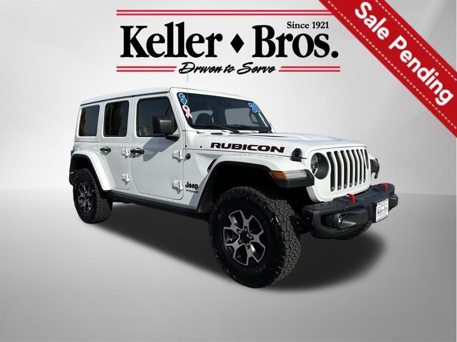 used 2021 Jeep Wrangler Unlimited car, priced at $41,461