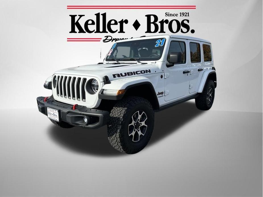 used 2021 Jeep Wrangler Unlimited car, priced at $44,361