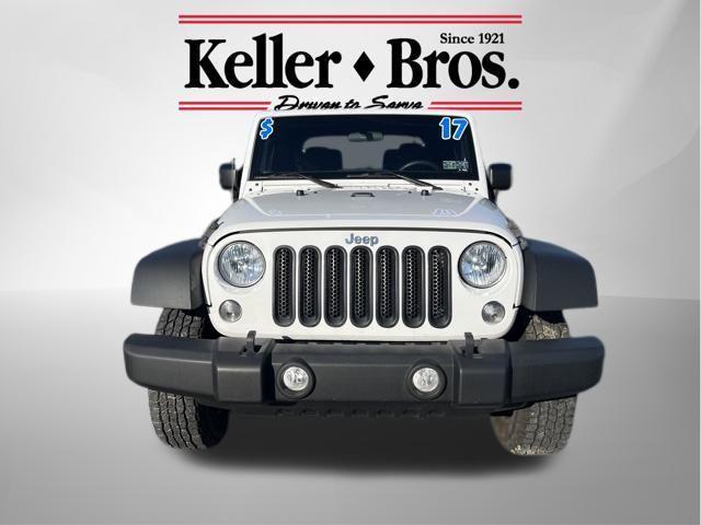 used 2017 Jeep Wrangler car, priced at $18,495