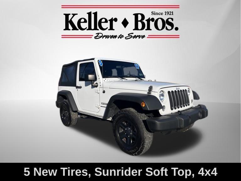 used 2017 Jeep Wrangler car, priced at $18,495