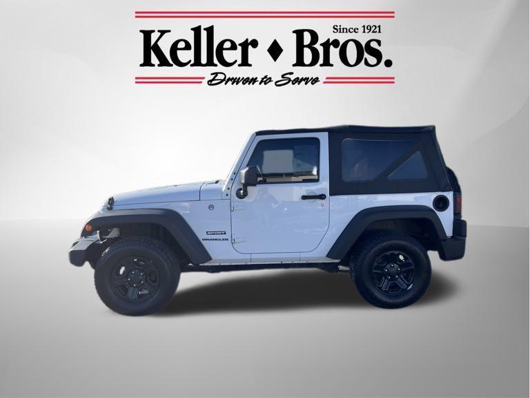 used 2017 Jeep Wrangler car, priced at $18,495