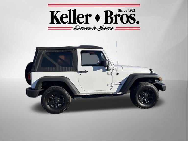 used 2017 Jeep Wrangler car, priced at $18,495