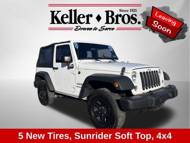 used 2017 Jeep Wrangler car, priced at $14,953