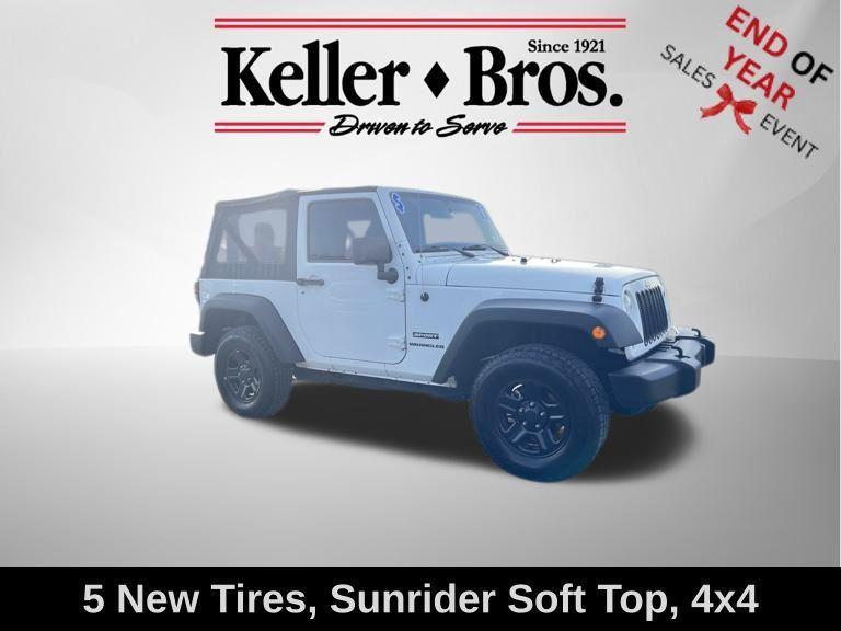 used 2017 Jeep Wrangler car, priced at $18,495