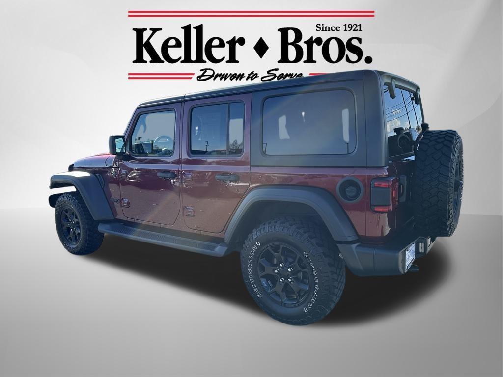 used 2021 Jeep Wrangler Unlimited car, priced at $36,992