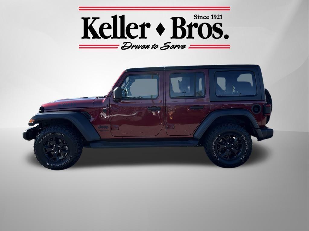 used 2021 Jeep Wrangler Unlimited car, priced at $36,992