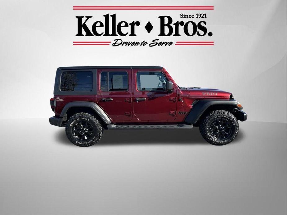 used 2021 Jeep Wrangler Unlimited car, priced at $37,992