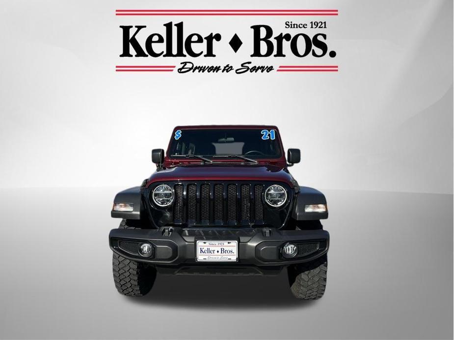 used 2021 Jeep Wrangler Unlimited car, priced at $37,992