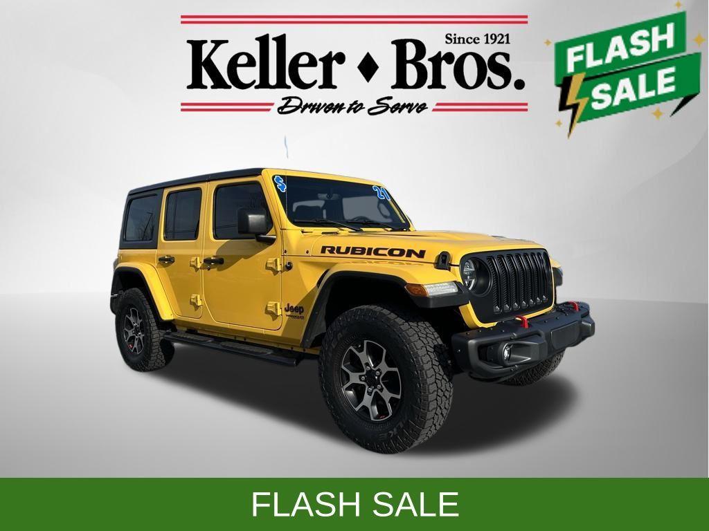 used 2021 Jeep Wrangler Unlimited car, priced at $40,937