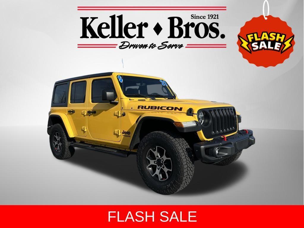 used 2021 Jeep Wrangler Unlimited car, priced at $40,937