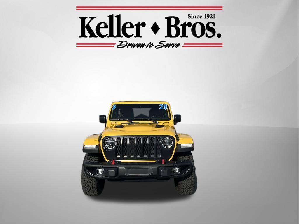 used 2021 Jeep Wrangler Unlimited car, priced at $43,937