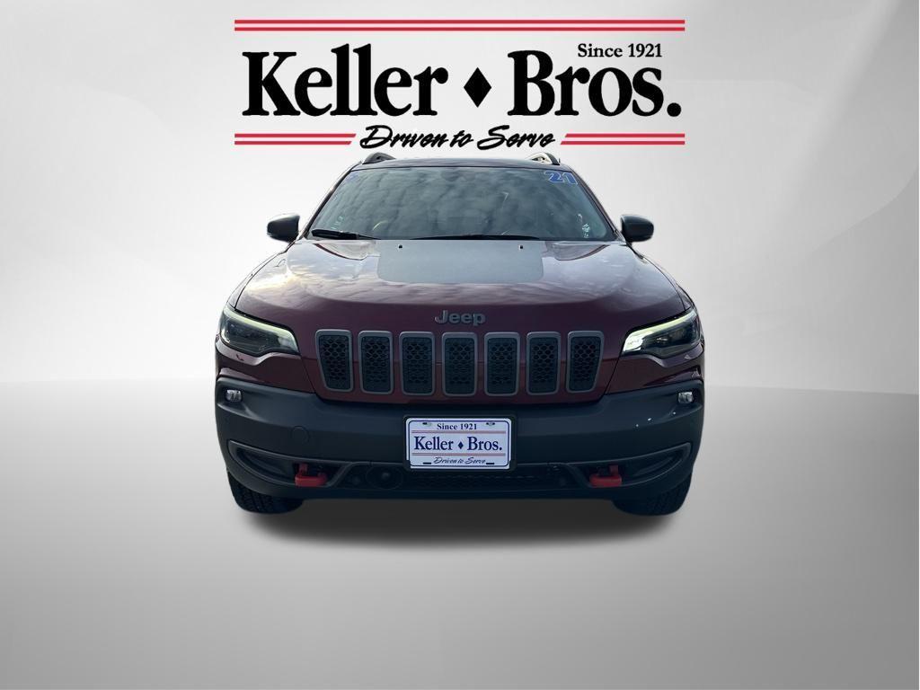 used 2021 Jeep Cherokee car, priced at $29,995