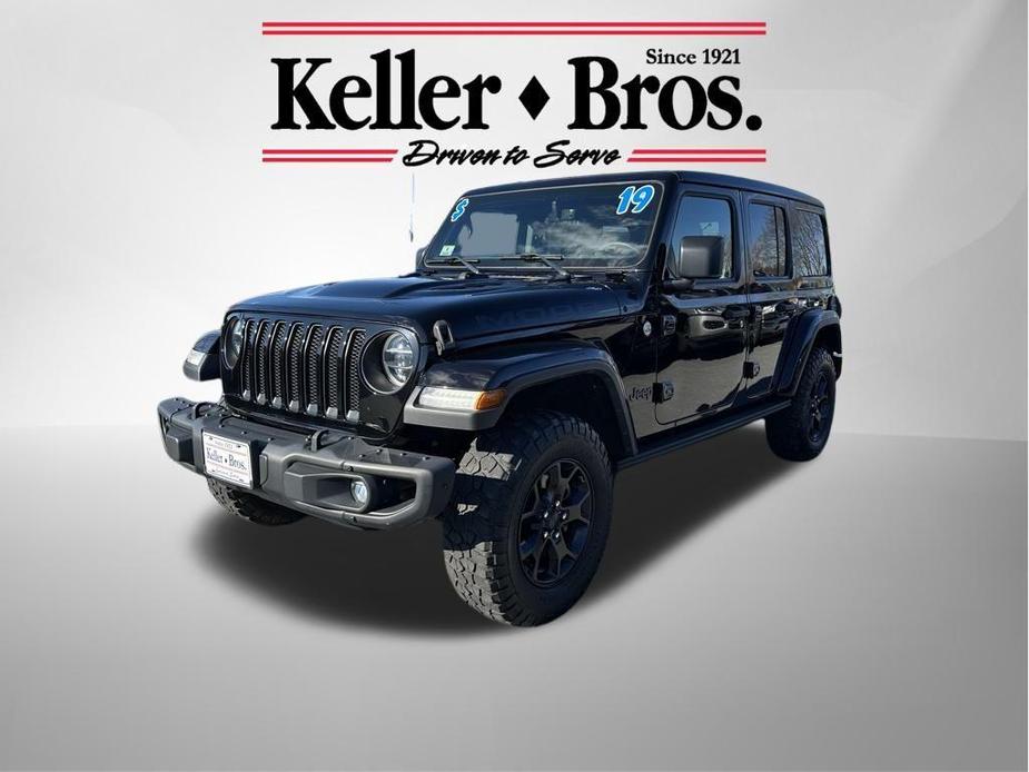 used 2019 Jeep Wrangler Unlimited car, priced at $38,932