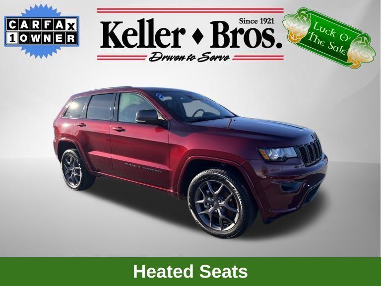 used 2021 Jeep Grand Cherokee car, priced at $34,933