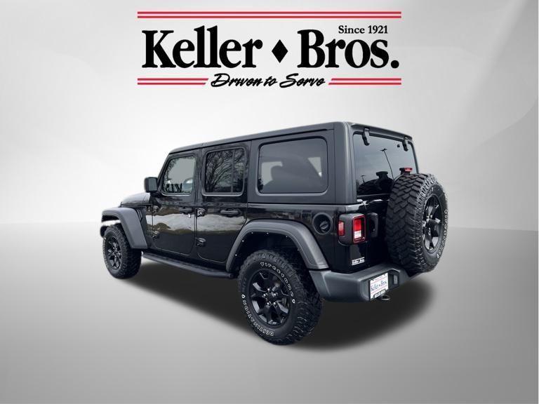 used 2021 Jeep Wrangler Unlimited car, priced at $33,671