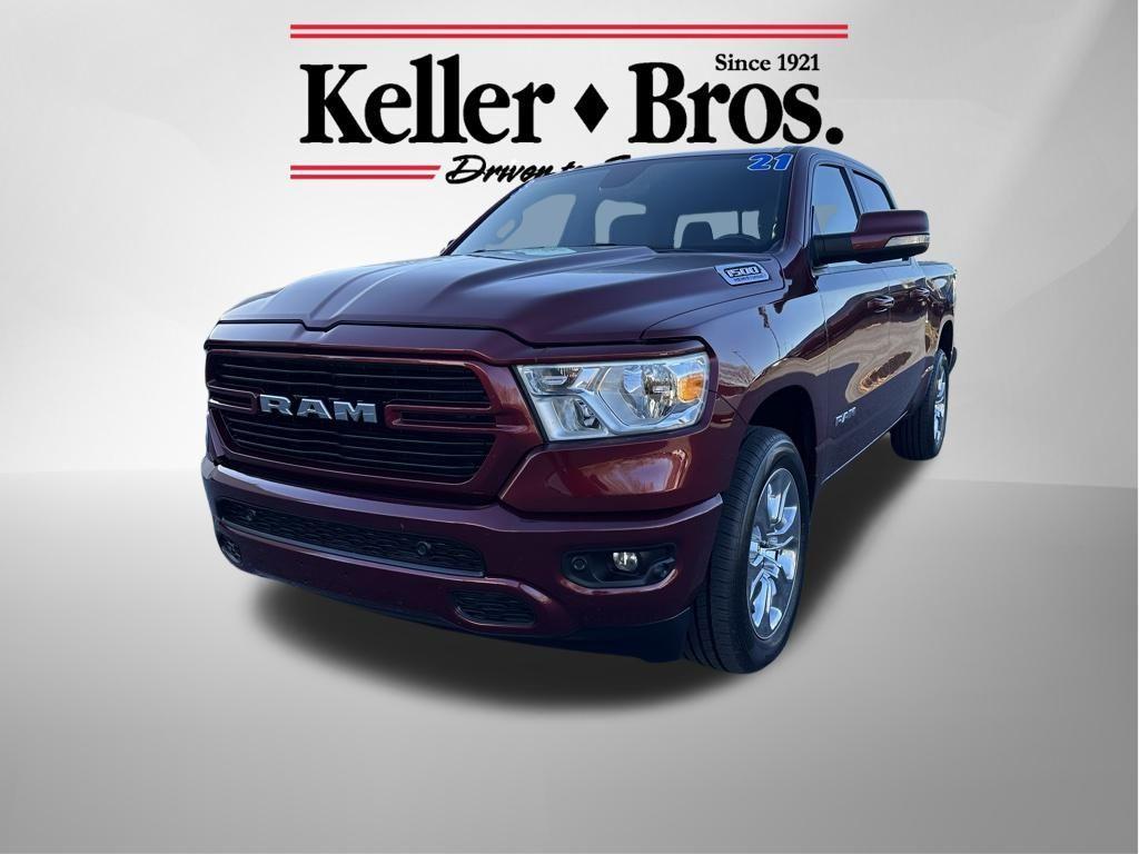 used 2021 Ram 1500 car, priced at $37,978