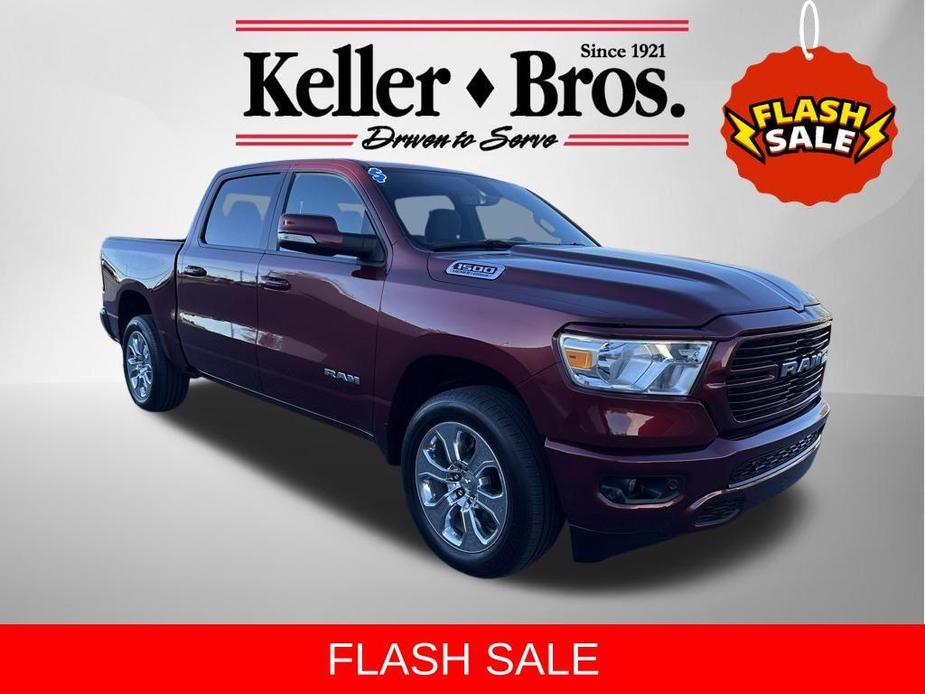 used 2021 Ram 1500 car, priced at $38,878