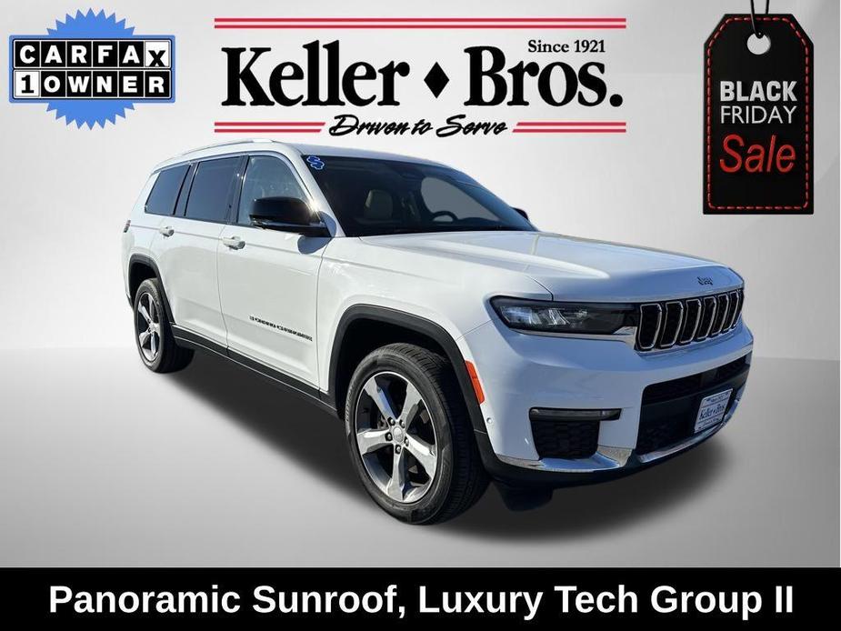 used 2021 Jeep Grand Cherokee L car, priced at $38,495