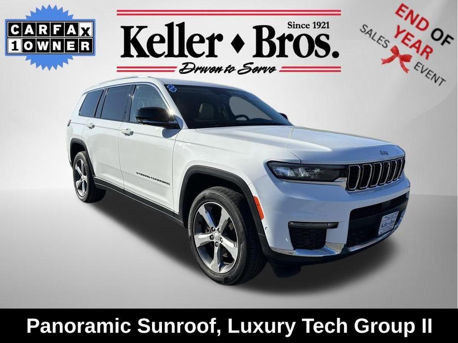 used 2021 Jeep Grand Cherokee L car, priced at $36,995