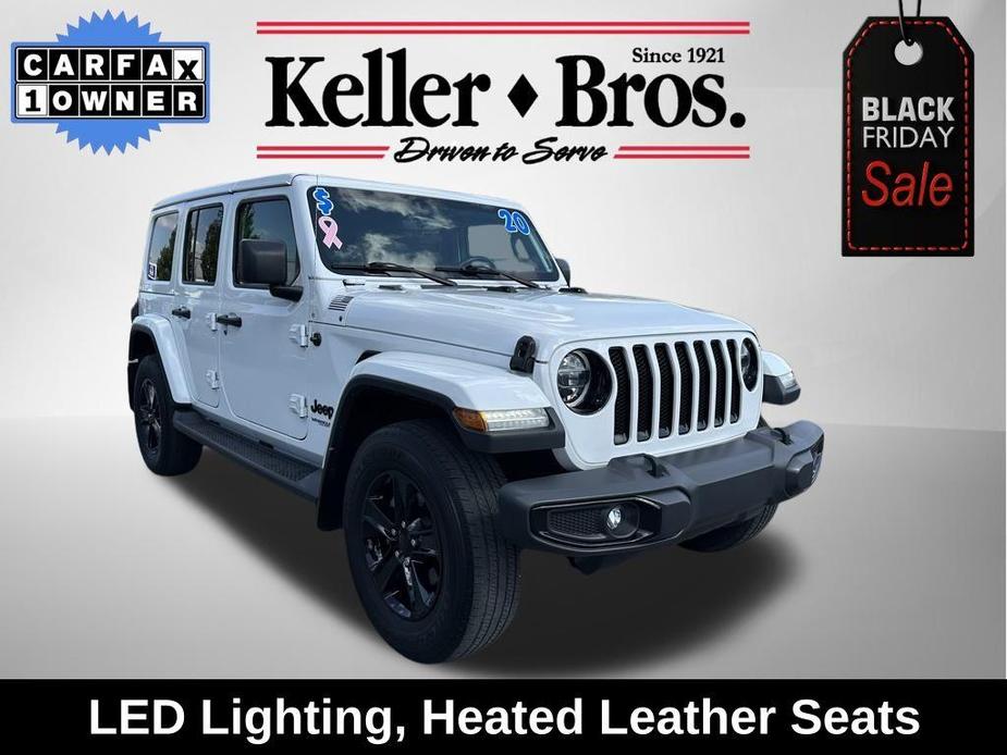 used 2020 Jeep Wrangler Unlimited car, priced at $36,994