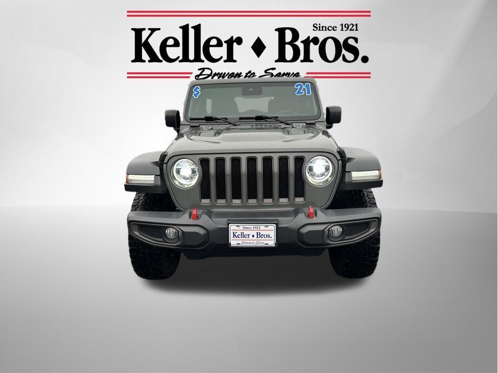 used 2021 Jeep Wrangler Unlimited car, priced at $41,984