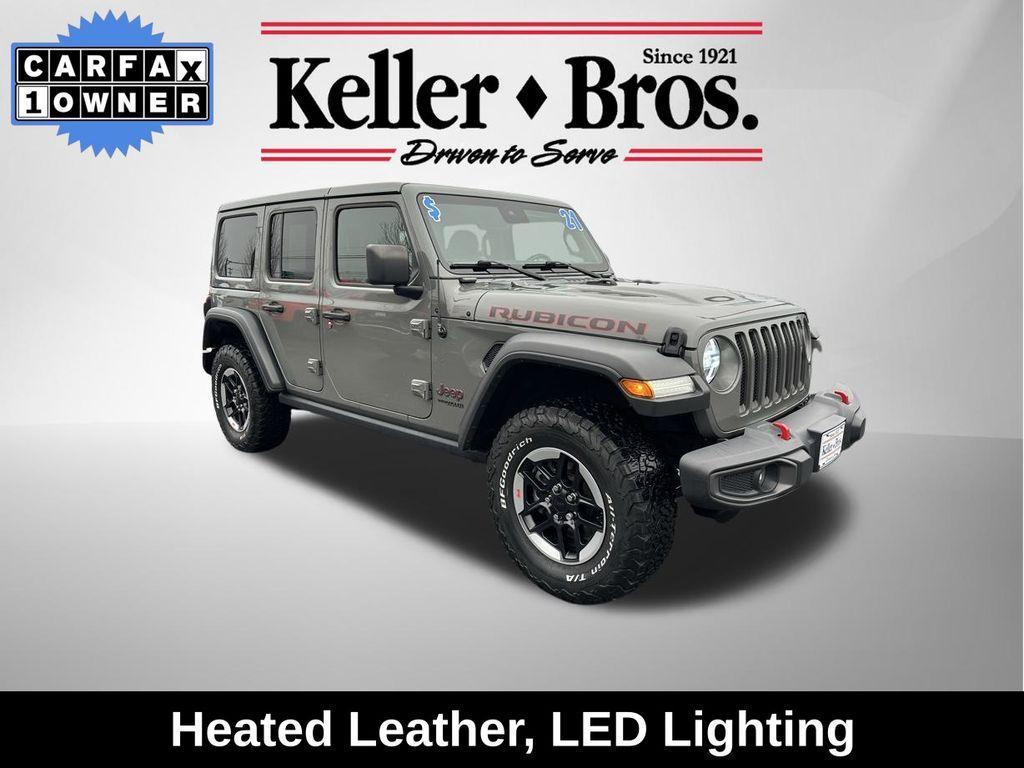 used 2021 Jeep Wrangler Unlimited car, priced at $40,984