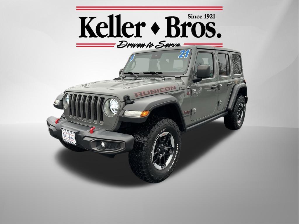 used 2021 Jeep Wrangler Unlimited car, priced at $41,984