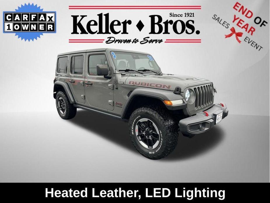 used 2021 Jeep Wrangler Unlimited car, priced at $41,984