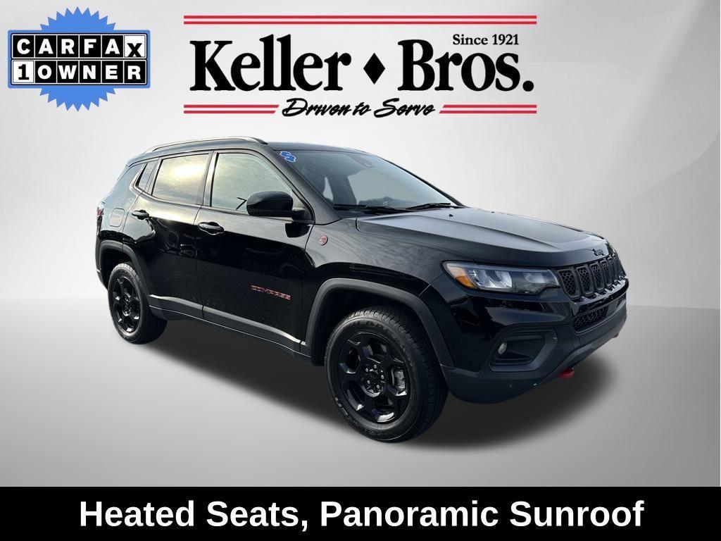 used 2023 Jeep Compass car, priced at $27,995