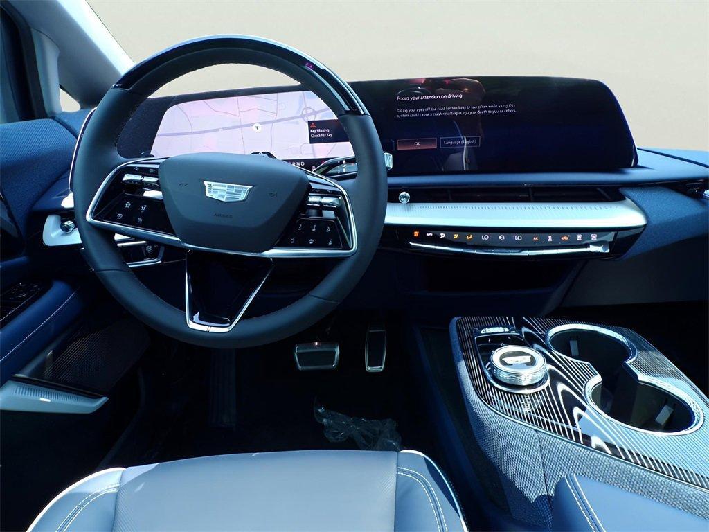 new 2025 Cadillac OPTIQ car, priced at $58,915