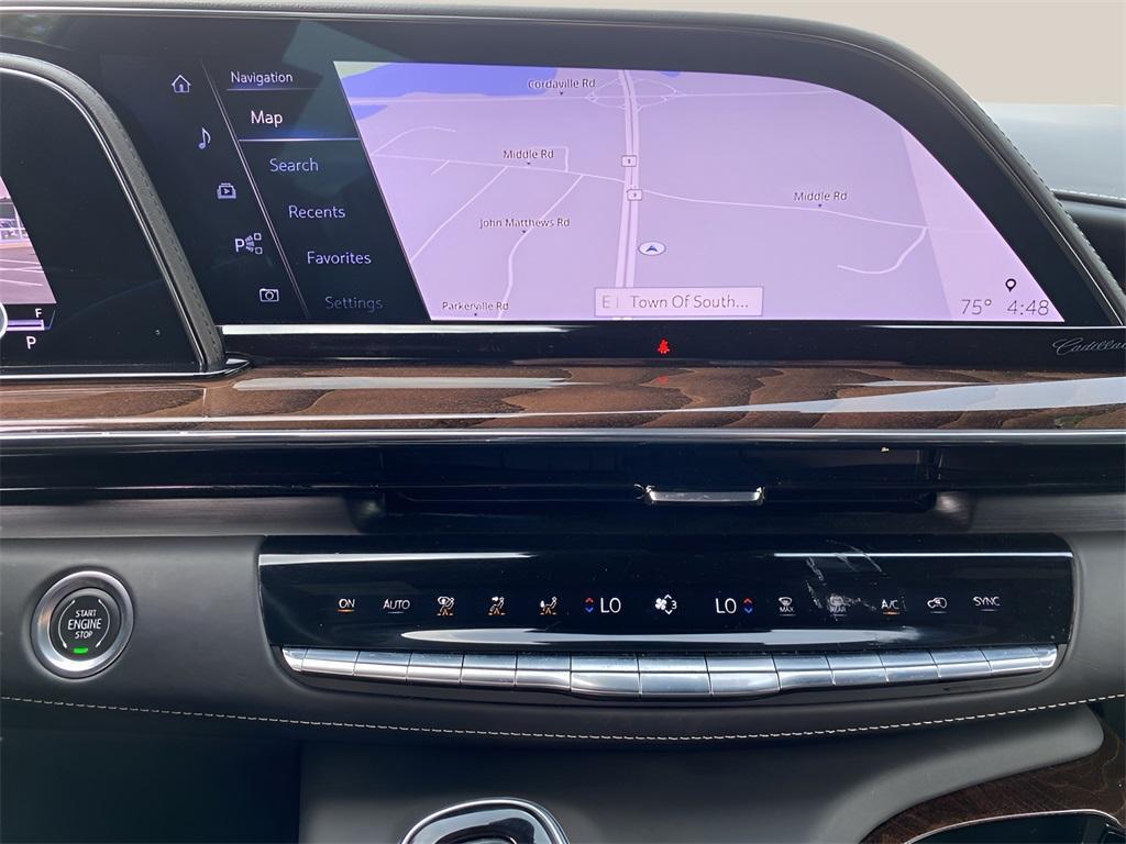 used 2022 Cadillac Escalade car, priced at $76,991