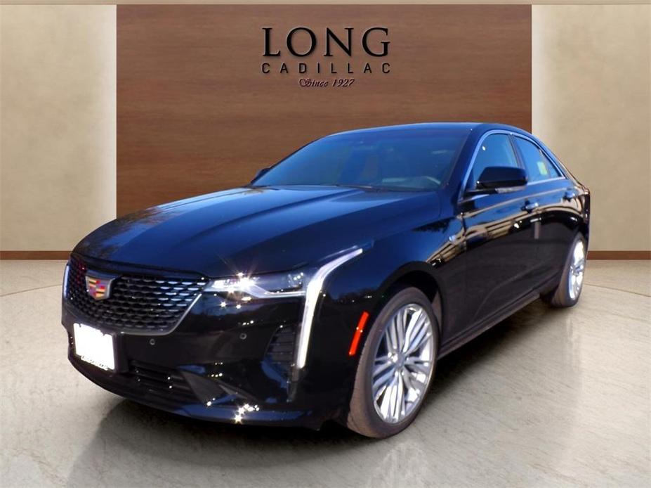 new 2025 Cadillac CT4 car, priced at $47,540