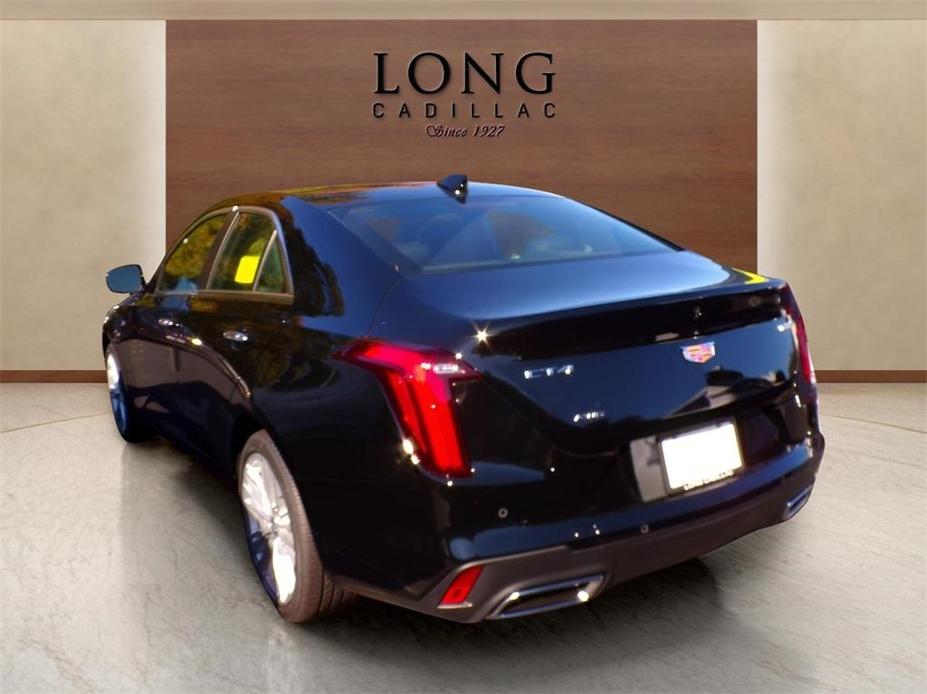 new 2025 Cadillac CT4 car, priced at $47,540