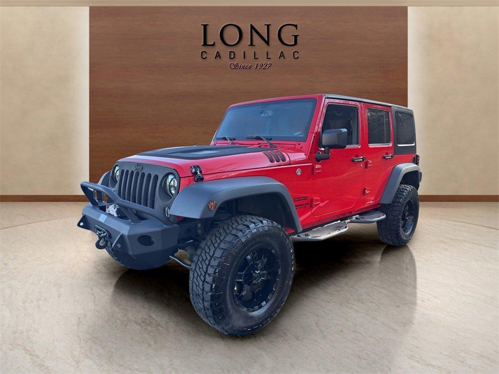 used 2016 Jeep Wrangler Unlimited car, priced at $18,991