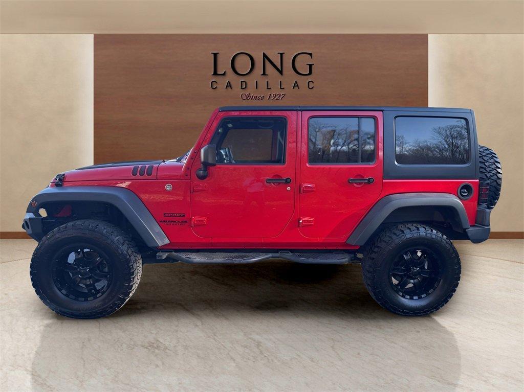 used 2016 Jeep Wrangler Unlimited car, priced at $18,991