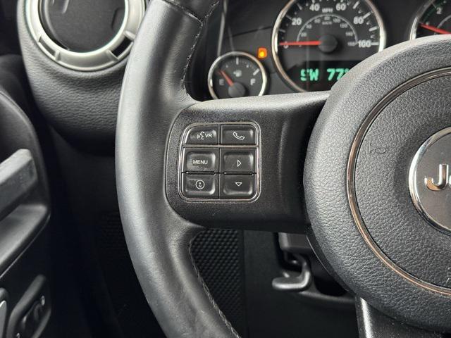 used 2017 Jeep Wrangler Unlimited car, priced at $25,000