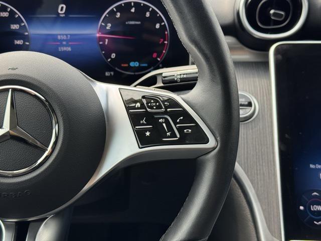 used 2022 Mercedes-Benz C-Class car, priced at $36,500