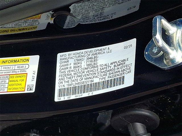 new 2025 Honda Civic car, priced at $27,460