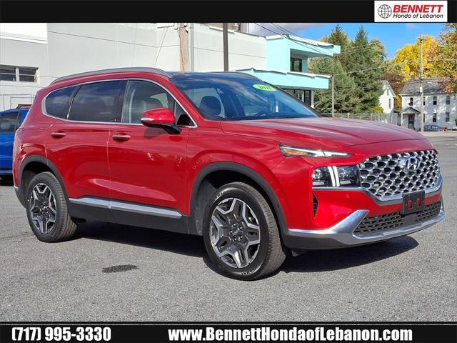 used 2021 Hyundai Santa Fe car, priced at $26,500