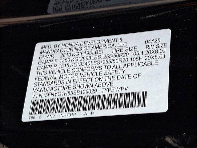new 2025 Honda Pilot car, priced at $50,330