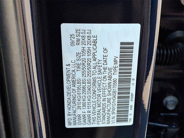 new 2025 Honda Pilot car, priced at $41,910